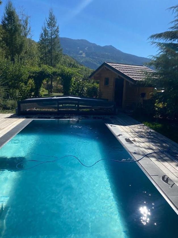 Вилла Chalet Savoyard D'Exception Avec Piscine Chauffee Бур-Сен-Морис Экстерьер фото